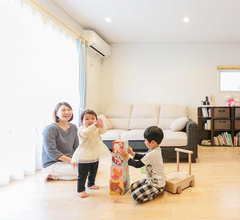 家族の時間を楽しく過ごせる家